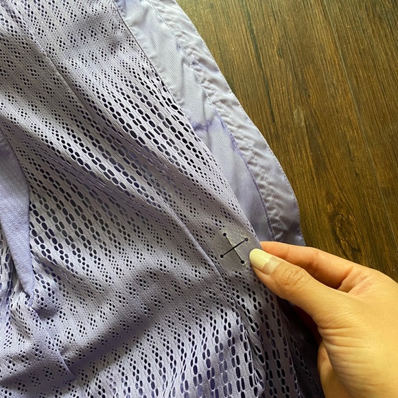 Lululemon pleated, purple workout jacket. Size 4 - Picture 5 of 5
